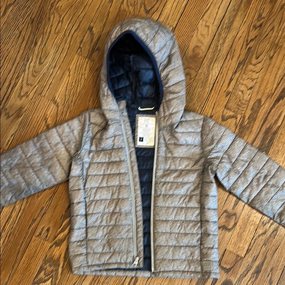 gap Kids primaloft Gray lightweight puffer Jacket. small